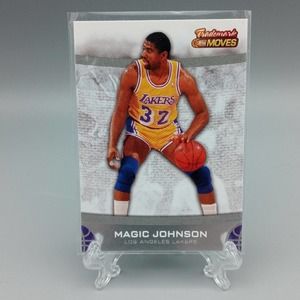 Magic Johnson Trademark Moves 2007 Basketball Card